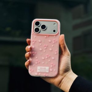 قاب پروانه براش صورتی